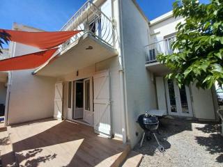 Villa 8 pers, 4 ch, jardin, clim 200m de la plage - Saint Pierre La Mer - 9