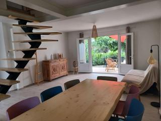 Villa 8 pers, 4 ch, jardin, clim 200m de la plage - Saint Pierre La Mer - 7
