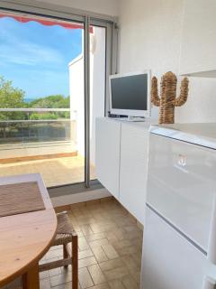 Pacific 1-Studio cabine, vue mer, parking - La Grande-Motte - 7
