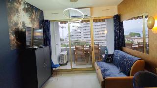 L'ASTRONAUTE - Balcon vue mer - CLIM - place parking privée - Marina baie des anges - 3