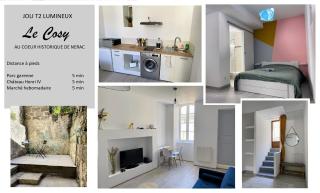 Le Cosy - T2 avec petite cour dans centre historique de Nérac - Nérac - 0