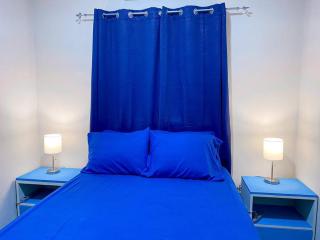 Blue Casita en Tela - 3