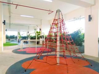 Good Choice and Cozy 2BR Grand Kamala Lagoon Apartment By Travelio - Bekasi - 2