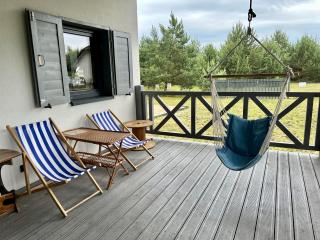 Młyńska Chata - drewniany, całoroczny dom w sosnowym lesie - 4