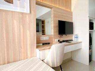 Comfortable Stay Studio at Pollux Chadstone Apartment By Travelio - Cikarang - 4