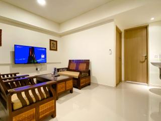 Modern Look 2BR at Meikarta Apartment By Travelio - Cikarang - 1