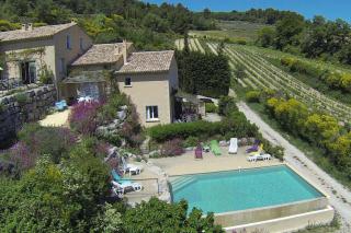 Spacious calm gite - 4 bedrooms, pool, view, pétanque - Vinsobres - 0