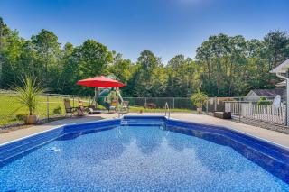 Adirondack Retreat with Heated Pool and Scenic Views! - 0