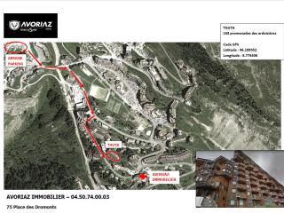 Appartement 2 pièces avec balcon exposé Sud-Ouest - Avoriaz, Village des Dromonts, 5 pers. - FR-1-633-5 - Avoriaz - 9