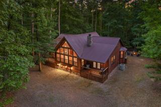 New Near Casino Cabin Hot tub Fire Pit - Broken Bow - 5
