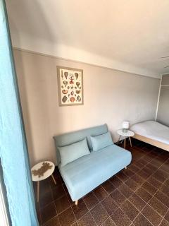 A 20min d AJACCIO, Grand studio 3 personnes - pieds dans l'eau - accès direct plage - vue mer exceptionnelle - Casaglione - 6