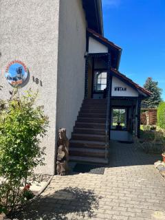 Komfortables Ferienhaus in Warnstedt mit Grill, Garten und Terrasse - Thale - 8