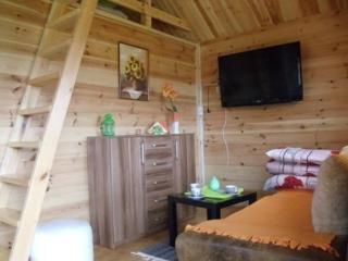 Gemütliches Holzferienhaus mit Grill und Garten - Rusinowo - 7