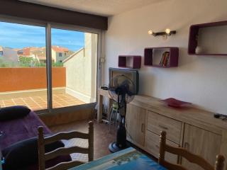 Port Leucate T2 Cabine 4 pers, RDC surélevé, Terrasse Ouest, Parking privé, Proche mer, Équipé - FR-1-798-5 - Leucate - 9