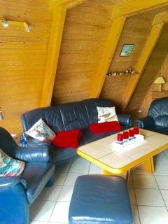 Spitzdachferienhaus mit Schwedenofen und Garten - Damp - 7