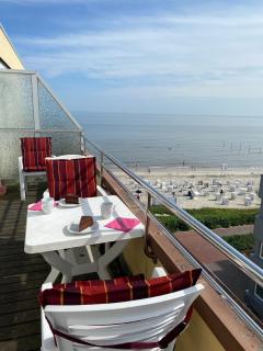 Penthouse mit Meerblick direkt am Strand - Wangerooge - 0