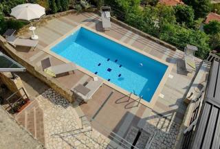 Ferienhaus mit Pool und Außenküche mit Blick auf die Kvarner Bucht - Rabac - 3