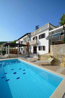 Ferienhaus mit Pool und Außenküche mit Blick auf die Kvarner Bucht - Rabac - 6