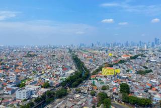 Modern Studio (No Kitchen) Grand Palace Kemayoran Apartment (Free IPL & Utilities) By Travelio - Jakarta - 7