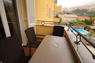 Ferienwohnung in Baška mit Eigenem Balkon - Baška - 2