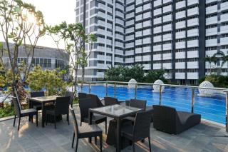 Minimalist and Cozy Studio West Vista Apartment By Travelio - Jakarta - 9