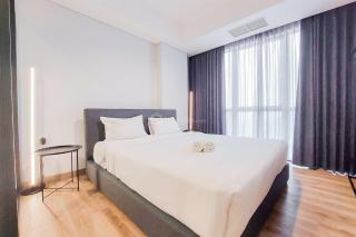 Cozy and Elegant 1BR The Smith Alam Sutera Apartment By Travelio - Tangerang - 8