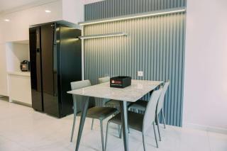 Homey and Spacious 3BR at Sky House BSD Apartment By Travelio - 9