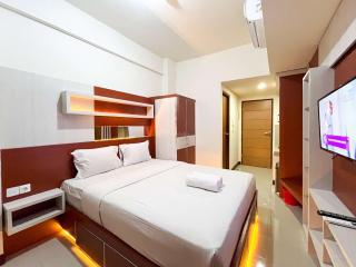 Minimalist Studio Vida View Makassar Apartment By Travelio - Pampang - 0