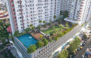 Comfort Studio Apartment Vida View Makassar By Travelio - Pampang - 3
