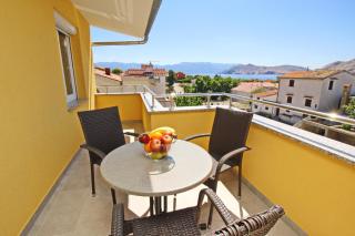 Modern eingerichtete Apartment für 2 Personen, Klimatisiert, freie Parkplatz und Wi-fi, Grillmögligkeit - Baška - 9