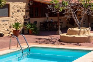 Kanarische Finca mit Pool und herrlicher Aussicht - Vega de San Mateo - 9