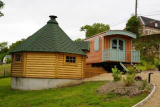 Roulottes et son kota grill sauna - Bucilly - 7