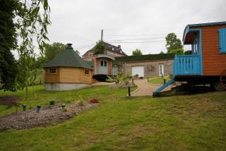 Roulottes et son kota grill sauna - Bucilly - 6