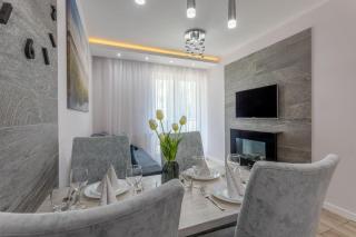 Ostsee-Ferienwohnung Bianco 8 mit Kamin - Świnoujście - 5