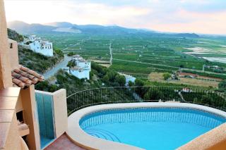 Costa Blanca - Villa del Mar - mit beheizbarem Pool und Panorama Meerblick für max 6 Personen - Monte Pego - 5