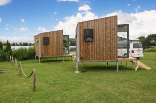 Sleep Space 1 - Green Tiny Spot Eider - 8