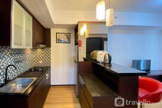 Elegant and and Spacious 1BR The Wave Kuningan Apartment By Travelio - Giacarta - 9
