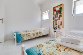 Geräumige Ferienwohnung im Erdgeschoss mit Meerblick vom privaten Balkon - b56525 - Kožino - 6