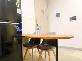 Modern Design 1BR Menara Jakarta Kemayoran Apartment By Travelio - 1