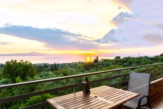 Spacious Cottage - Panoramic Sea & Mountain Views - Ano Doloi - 9