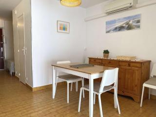 Grand T1 climatisé avec garage privatif proche des Thermes - Terrasse ensoleillée - FR-1-553-52 - Balaruc-les-Bains - 8