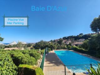 Baie D'Azur Vue Mer Piscine Parking - 9
