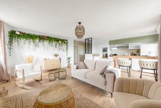 Appartement Premium jacuzzi terrasse climatisation - Frouzins - 7