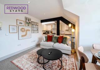 1 Bed 1 Bath Apt Contractors & Families Parking By REDWOOD STAYS - Farnborough - 3
