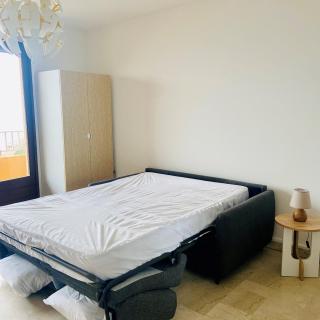 Studio Climatise , belle vue mer - 5