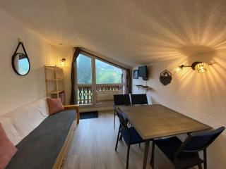 Studio pour 4 personnes avec balcon, à 2 pas des pistes et commerces, cœur de station, Modane - FR-1-265-224 - Valfréjus - 4