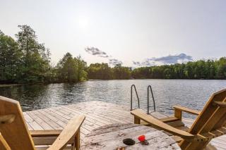 Hjorted - Ferienhaus mit Kamin in direkter Seelage - Hjorted - 9