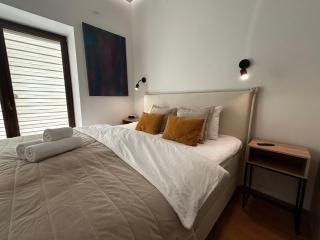 1st floor, 2 bedrooms apartment, Center, private parking, terrace, 7min to the sea - Palanga - 0