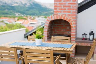 Wohnung in Baška mit Grill - Baška - 4