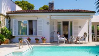 Landhaus mit Garten, Sonnenterrasse sowie überdachter Terrasse und Pool in Strandnähe - Cala Ratjada - 8